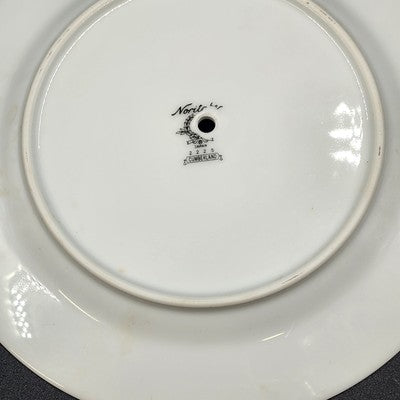 Noritake 2225 Cumberland 2-Tier Serving Tray Floral Japan Vintage