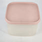 Tupperware Modular Mates 1620-1 Clear Storage Canister Pink Lid 1623-2 Vintage