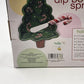 Boston Warehouse Christmas Tree Dip Bowl & Candy Cane Spreader Set Holiday China