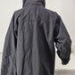 Eddie Bauer Rain Jacket Weather Edge Large Women Black Windbreaker Hood Pockets