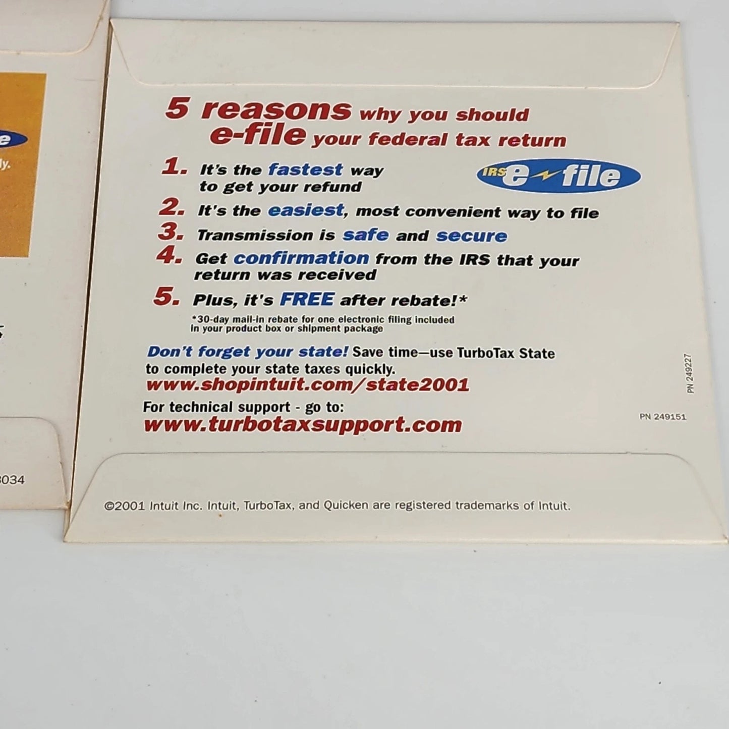 TurboTax Deluxe Software Collection 2000-2005 Intuit CD-ROM Vintage Computing