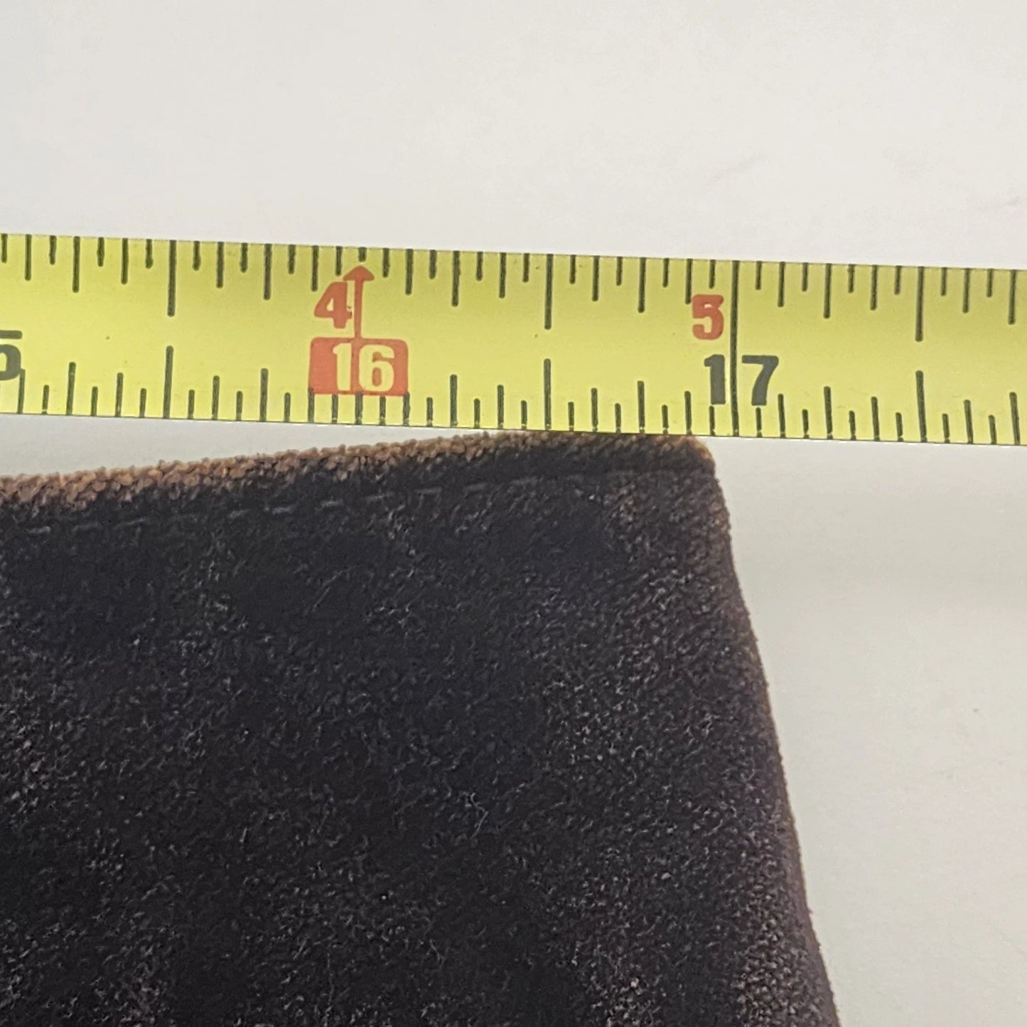 Ruff Hewn Brown Pants Womens Size 10 Cotton Faux Suede Feel Straight Leg Classic