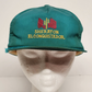 Sheraton El Conquistador Hat Low Profile Green Cap Terry Band Snapback Vintage