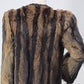 Racoon Fur Coat Small Lined Thigh Length Cape Sleeve Tie Close Hand Made No Tags