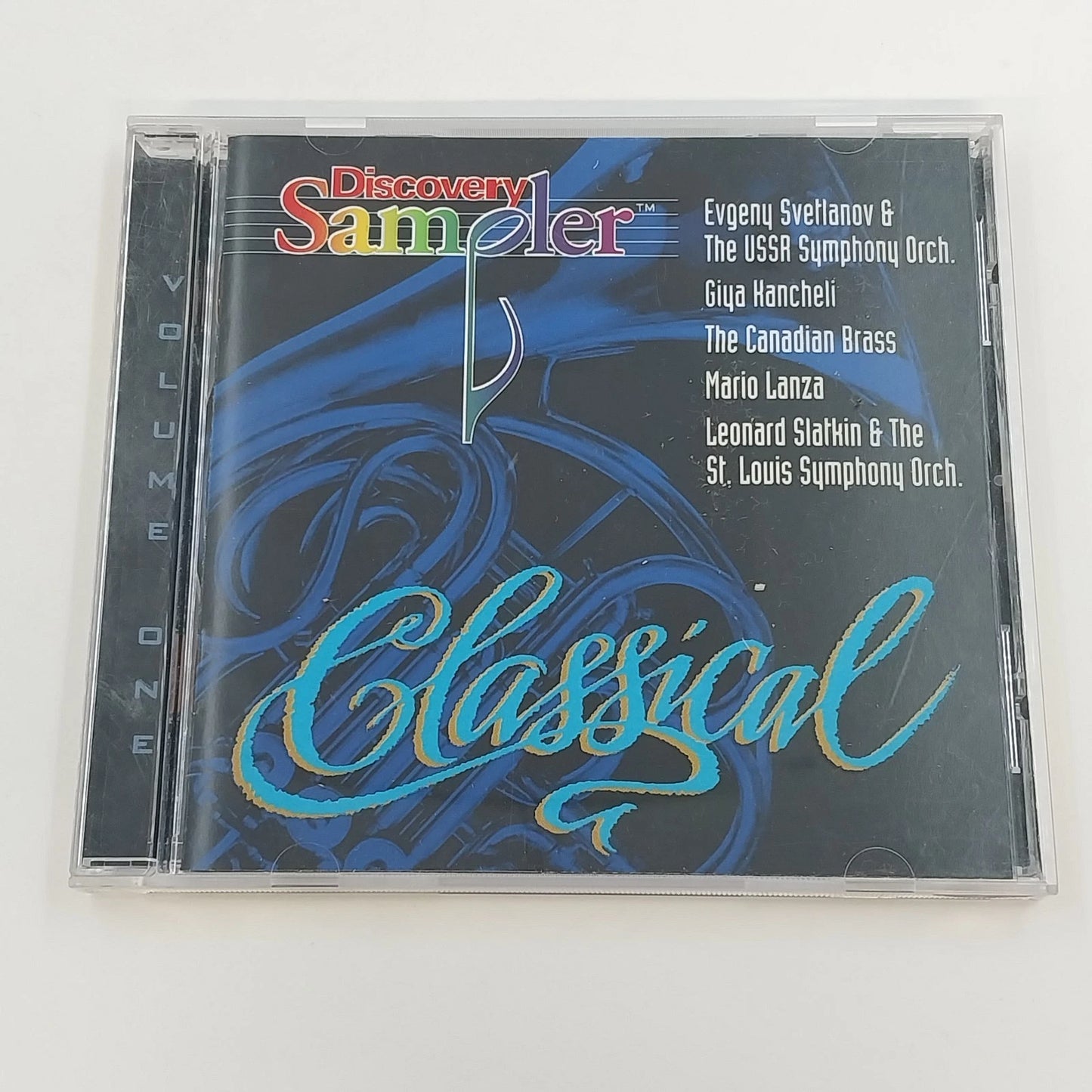 Discovery Sampler Jazz Classical Volume One 2 CD Lot Roy Ayers Mario Lanza 1995