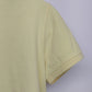 IZOD Women's Yellow Stretch Polo Shirt Large Cotton Blend Short Sleeve Classic