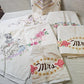 8 Pillow Case Linen Salvage AS IS for crafts Vintage Embroidery Mr Mrs Cat Girl