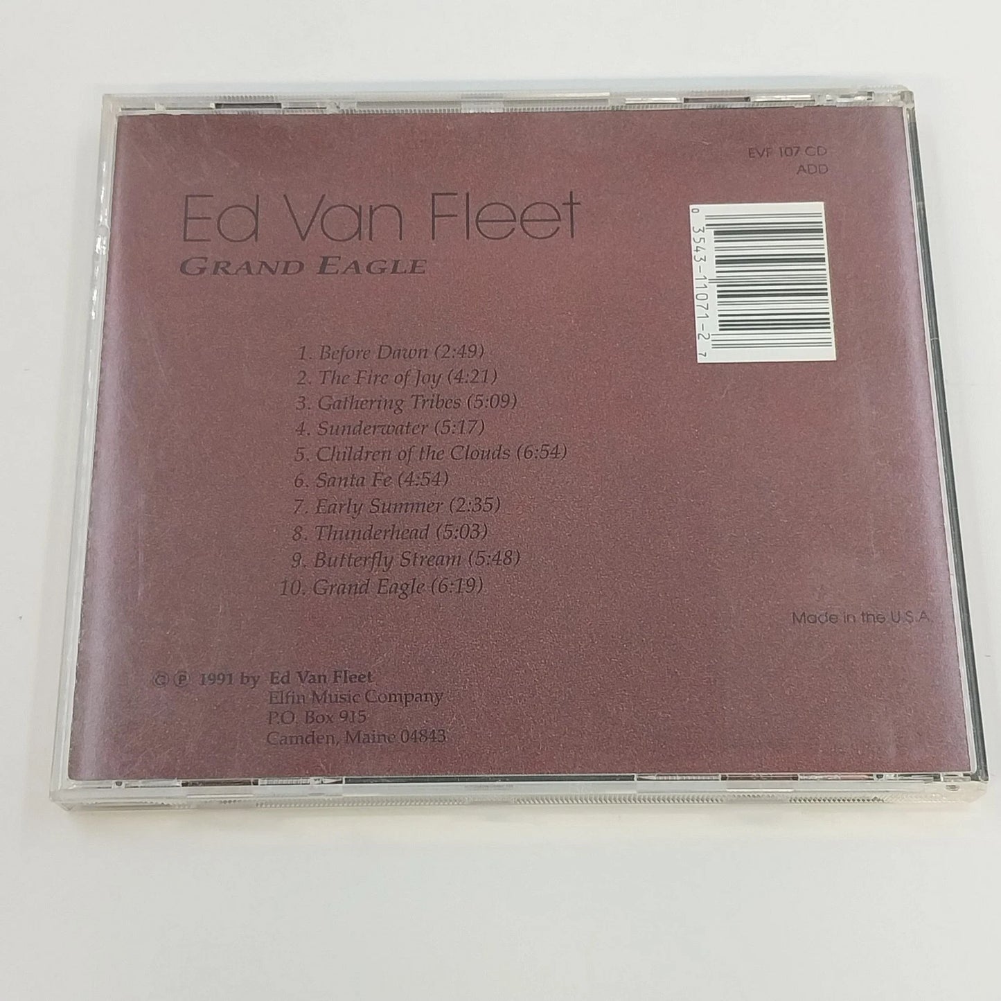 Ed Van Fleet 3 CD Lot Migration Grand Eagle Forgotten Tribe New Age Ambient Vtg
