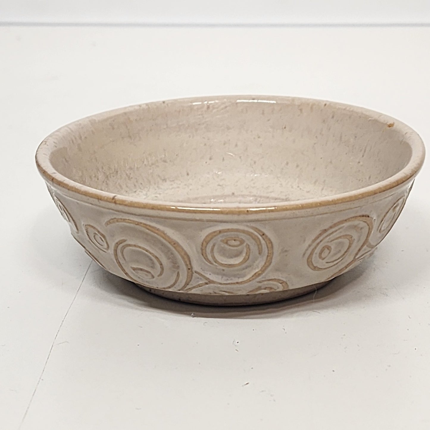 Scentsy Angora Warmer Beige Cream Tan Swirl Pattern Portable Luminaire Lamp 6 in