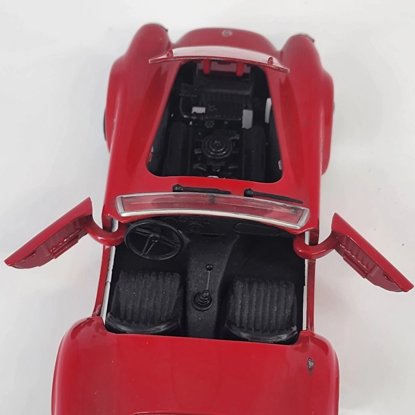 Revell Cobra 427 Diecast Car Vehicle 1:28 Red Opening Hood Doors Steer 6.25" Vtg