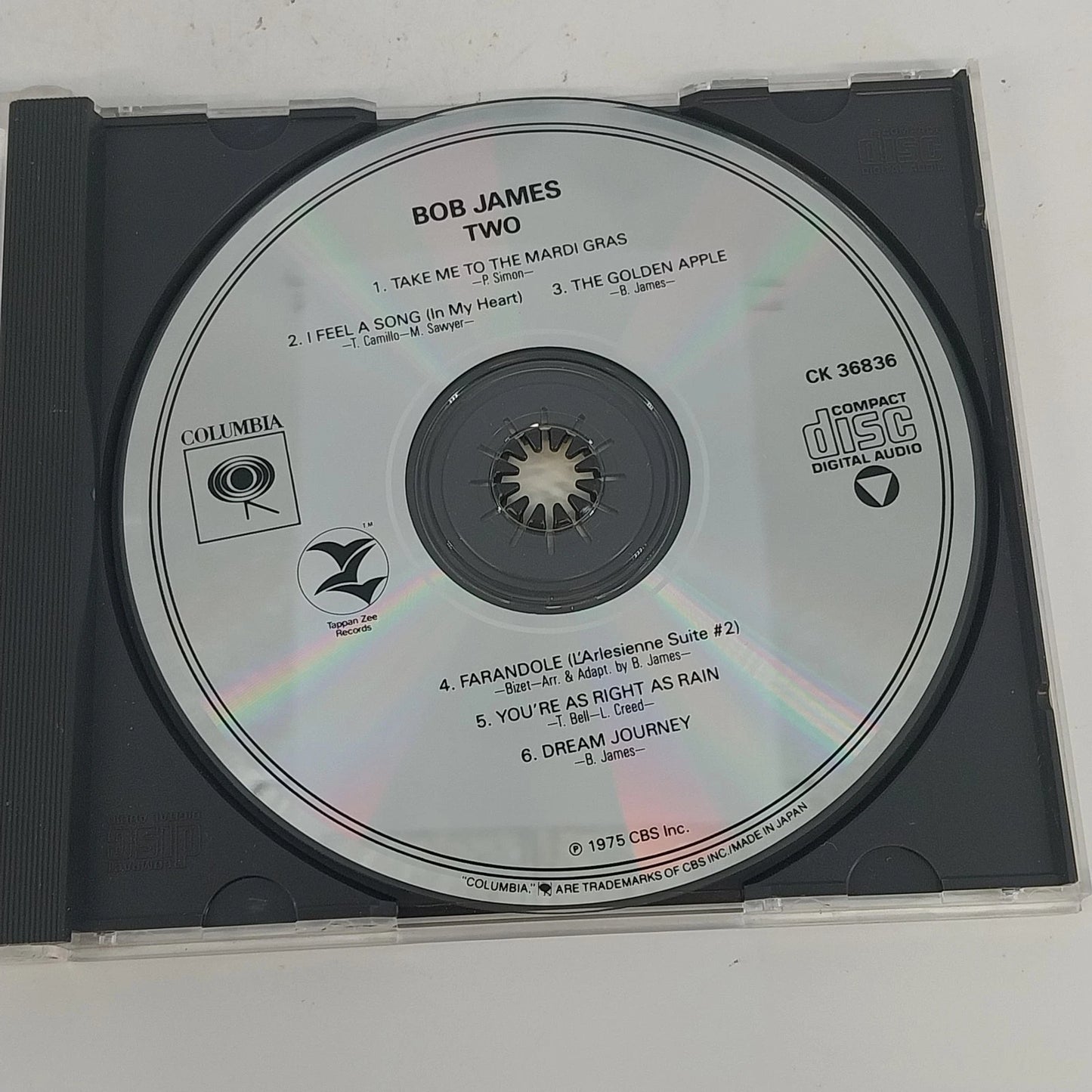 Bob James Two CD 1975 Jazz Fusion Digitally Mastered Tappan Zee Patti Austin USA