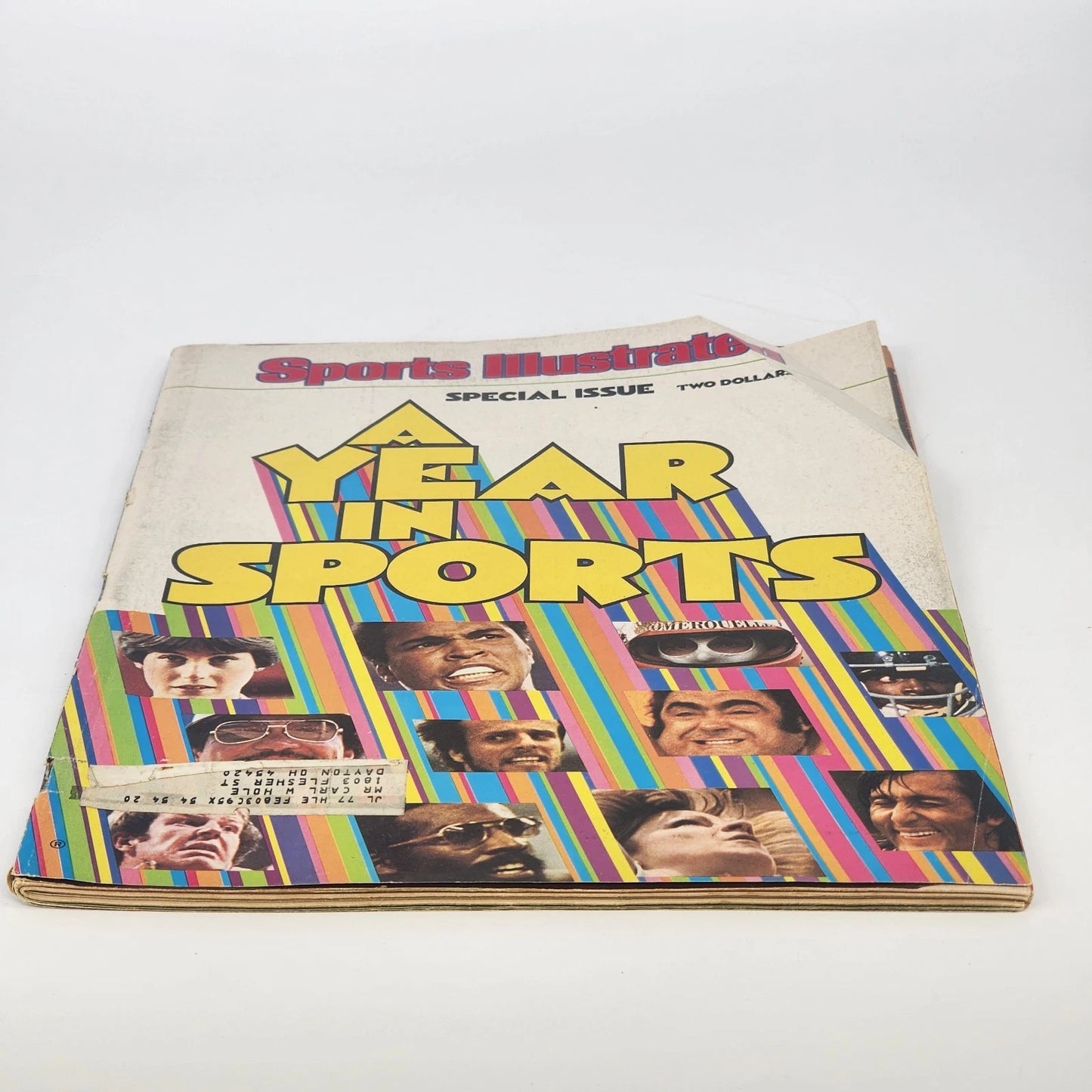 Sports Illustrated 1977 A Year in Sports Special Issue Vintage Magazine 11" USA