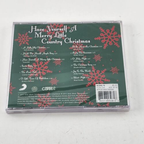 Have Yourself A Merry Little Country Christmas by Various Artists CD 2011 Sealed