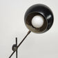 Robert Sonneman Orbiter Eyeball Desk Lamp Black Chrome Articulating '50s USA 22"