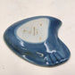Rookwood Teal Trinket Dish Ashtray Art Pottery Abstract Shaped Glossy 7" x 7.5"