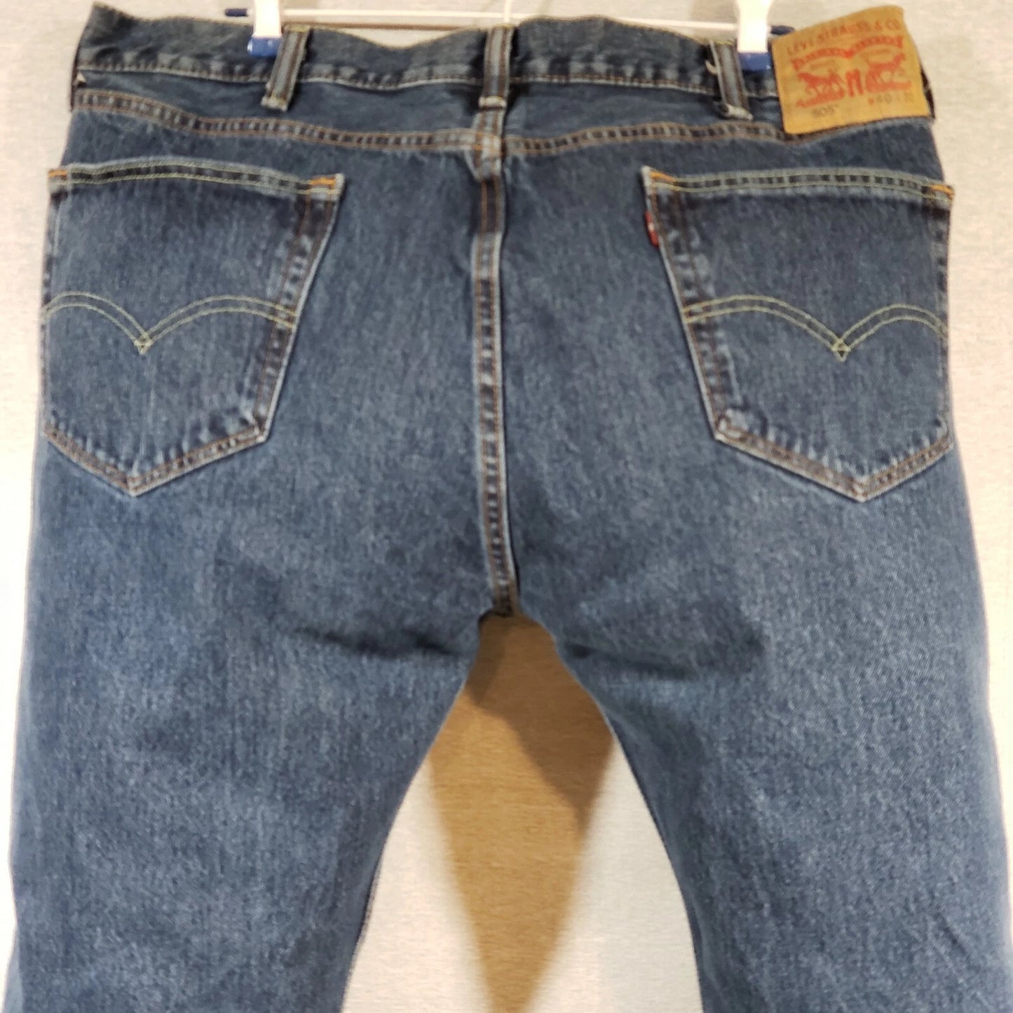 Levi’s 505 Men’s Jean 40x32 Regular Fit Straight Leg y2k men denim Mexico Rugged