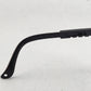 Gateway Strobe VS Traditional Visitor Safety Glasses Telescoping Temples Z87.1+ (Black Frame, Clear Lens)