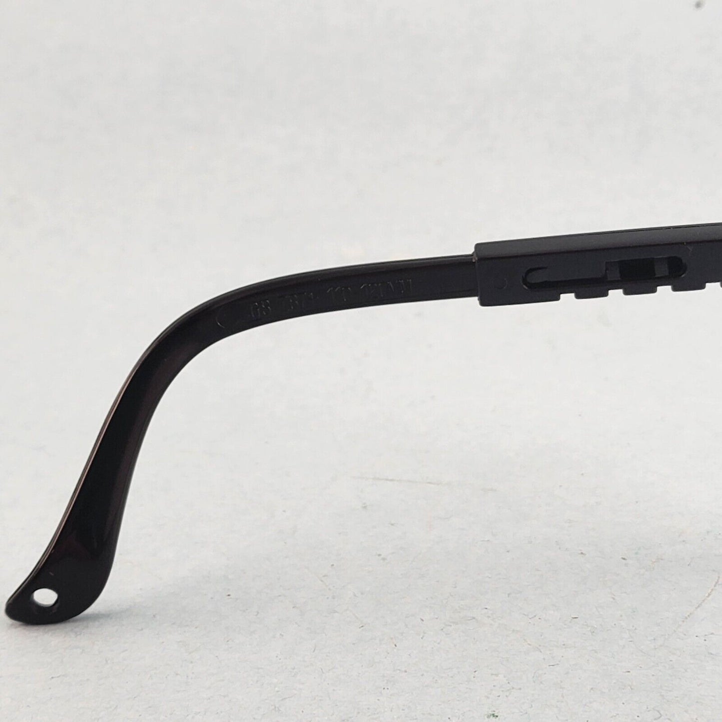 Gateway Strobe VS Traditional Visitor Safety Glasses Telescoping Temples Z87.1+ (Black Frame, Clear Lens)