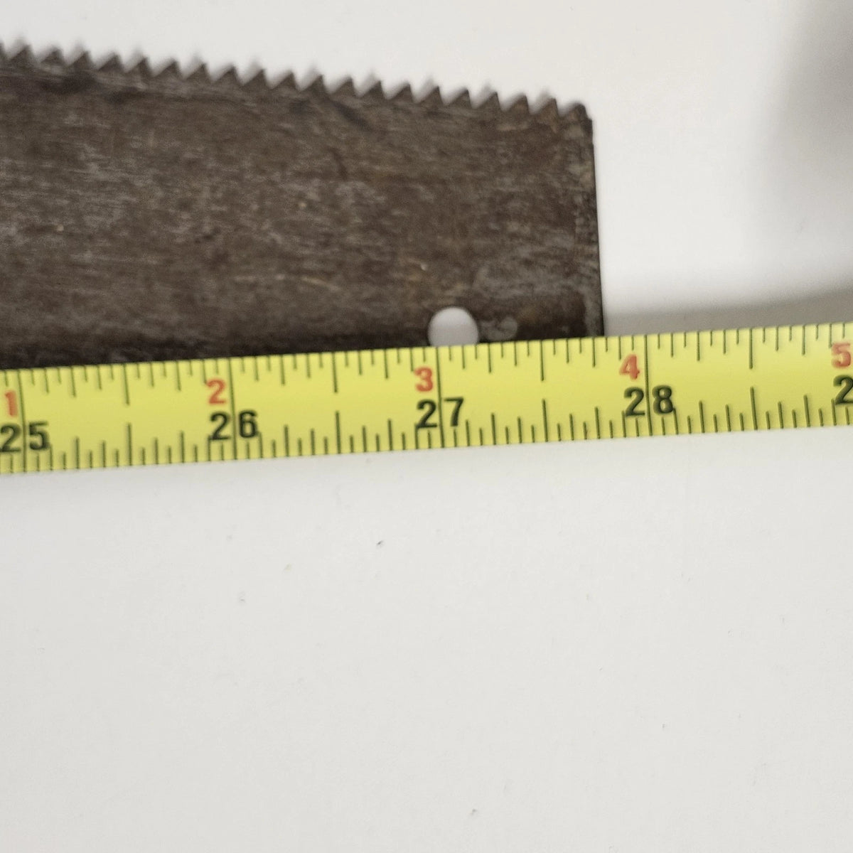 Disston Challenger II 26" Crosscut Hand Saw 8 Point Black Handle Vtg USA Tool