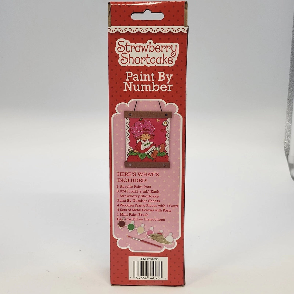 Strawberry Shortcake Paint By Number Kit Horizon Wall Art DIY NOS Horizon Group