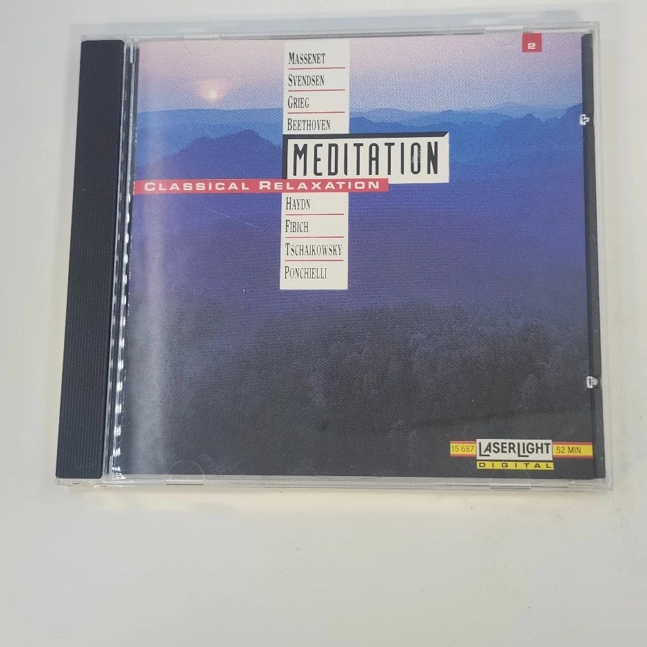 LaserLight Classical 2 CD Piano Dreams Ave Maria Meditation Relaxation Vol 2 Vtg