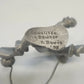 Rawcliffe Pewter Juggling Clown Figurine P Davis Wire Balls Silver Gray 1979 Vtg
