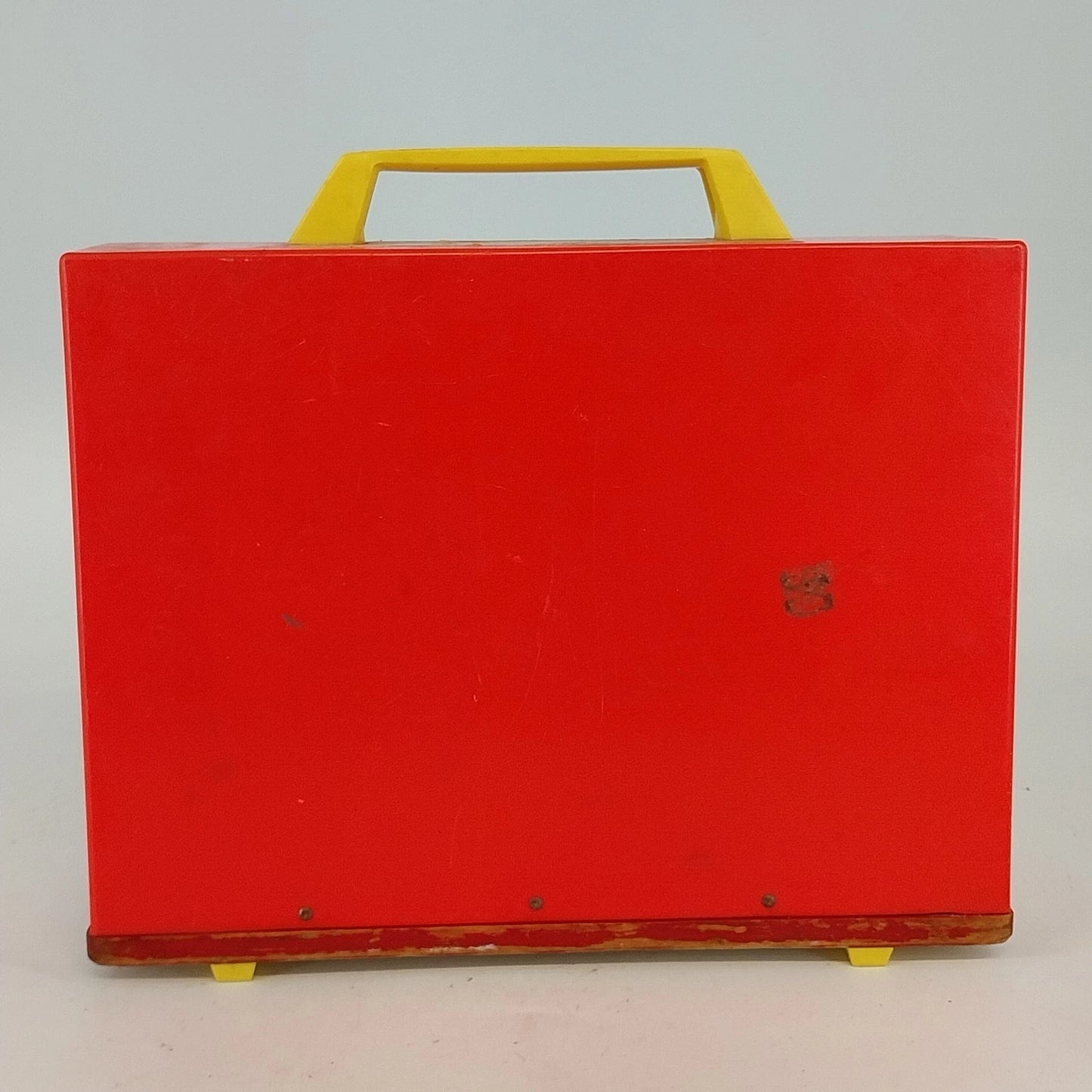 Fisher Price Giant Screen Music Box TV Toy 1966 Vintage Works Collectible 2 Tune