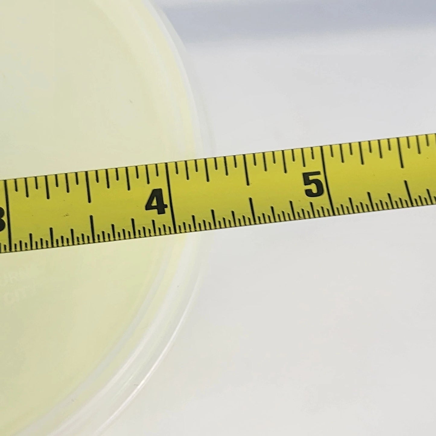 7 Tupperware 148 Round Refrigerator Containers w Lids Clear Pastel 3" Vintage