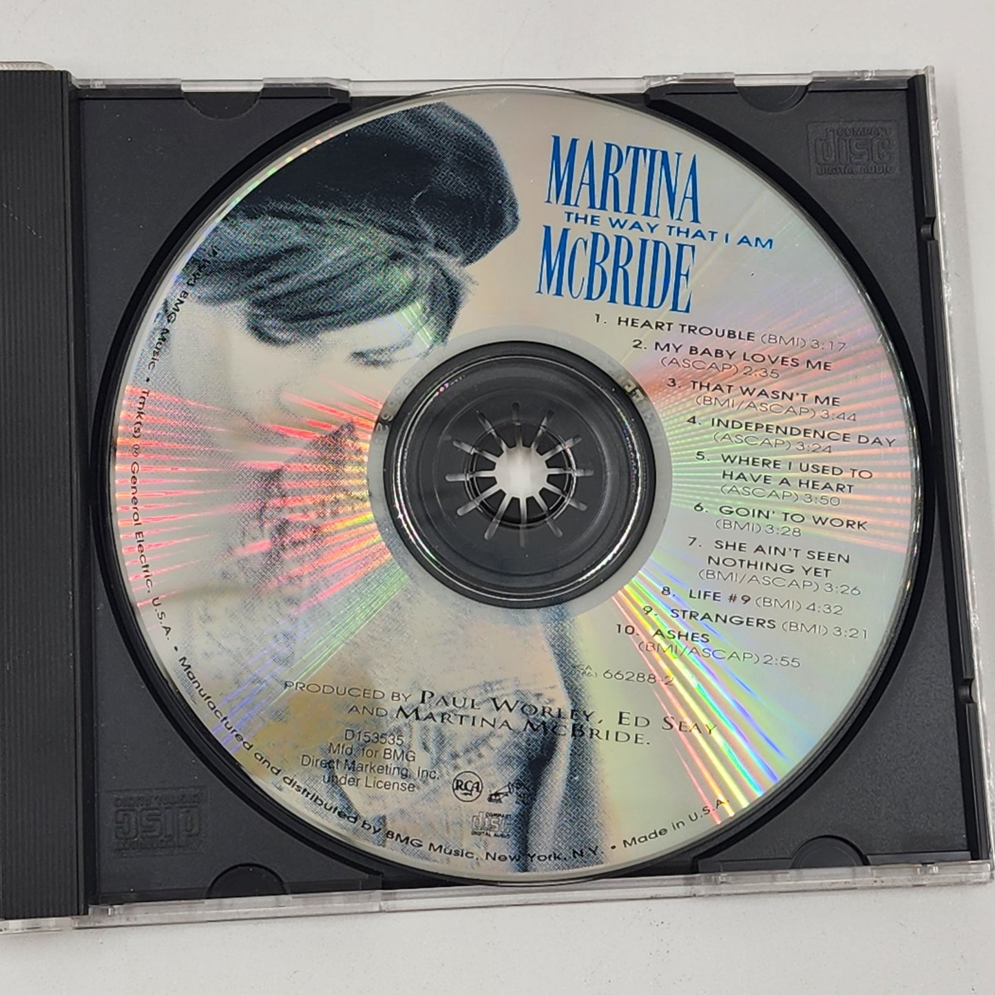 Martina McBride 2 CD Collection The Way That I Am/Greatest Hits Limited Edition