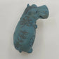 Berlin Design Blue Hippopotamus Pottery Figurine Egyptian Art William Hippo 4"