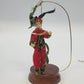 Christmas Ornaments Lot 4 Elf Knitting Lady Guitar Newfoundland Dog Mixed Media
