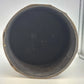 Hammered Brass Over Wood Cylinder Container Medieval Design 8.5"d x 10.25"h