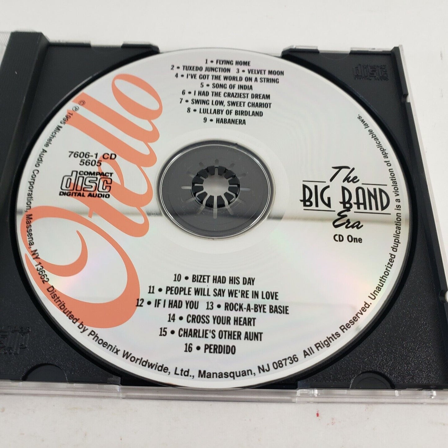 The Big Band Era 48 Classics 3CD Set Goodman Miller Ellington Basie Herman James