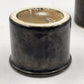2 Votive Candle Holders USA Pottery Green Dip Cups Handmade 3"x2.5"
