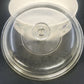 Pfaltzgraff April 2.5 Qt Casserole Dish w Glass Lid Floral Stoneware Vintage USA
