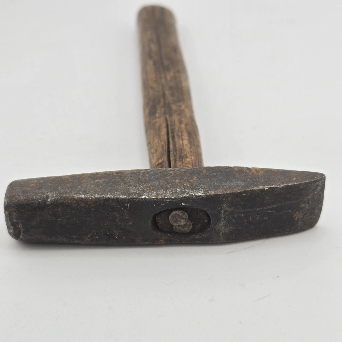 Cobbler Glazing Edge Iron Leatherworking Shoemaker Hammer Wood Handle 7.5"