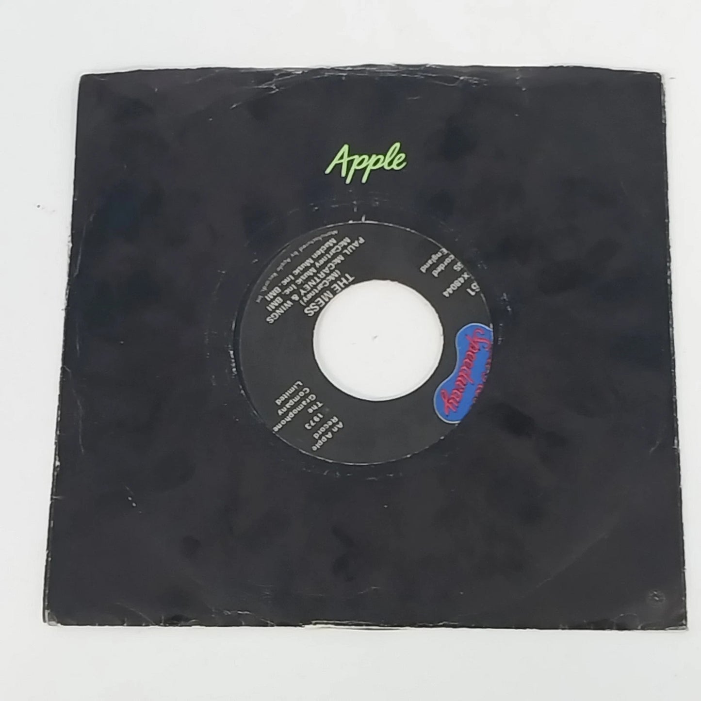 Paul McCartney Wings My Love 45 RPM Vinyl Apple Records 1973