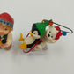 5 Hallmark Keepsake 1999 Christmas Ornaments Santas Mice and an Artist See Desc