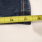 Riders Women's Dark Blue Denim Jeans Pants Size 14P High-Rise Straight Legged
