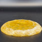Vintage Akro Agate Caramel Slag Glass Plate Scalloped 8 Inch