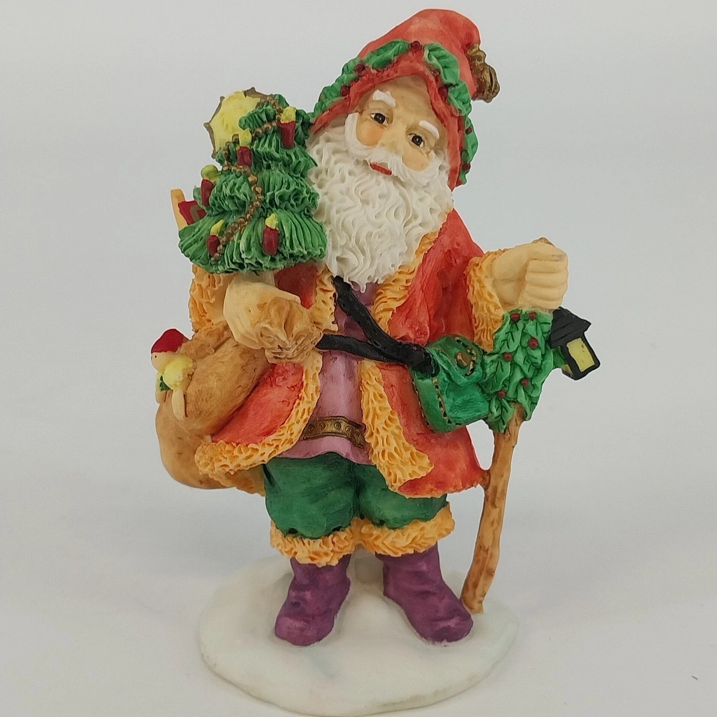 Bronson Yuleman From Denmark Old World Santas Resin Figurine 4" 1995 Vintage