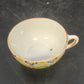 Floral Demitasse Tea Coffee Cups 2.5"d Set of 4 Porcelain Handle Japan Vintage