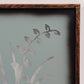 New View Design 2 Metal Art Frosted Metal Panel 12" Square Laser Cut Butterfly