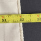 White Rectangle Tablecloth 52" Windowpane Checkered Striped Pattern Square