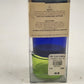 Set of 5 Pottery Barn Colored Glass Tealight Candle Holders in Original Box