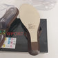 Newport News Rhinestone Thong Slide Sandals Womens Size 8 Brown