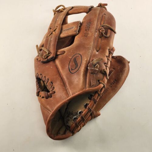 Spalding Baseball Softball Glove RHT 11" SAL BANDO 42-5395 Top Grained Leather
