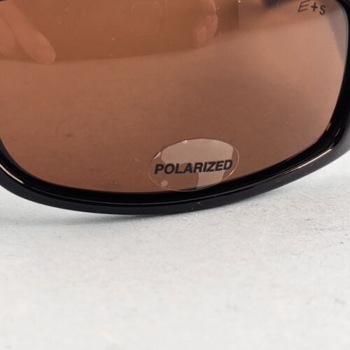 ERB BoasX STK Polarized Safety Glasses Black Brown ANSI Z87.1