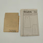 Simplicity SewSimple A1836 Sewing Pattern 2012 Cut Girls Sleeveless Dress Sz 3-6