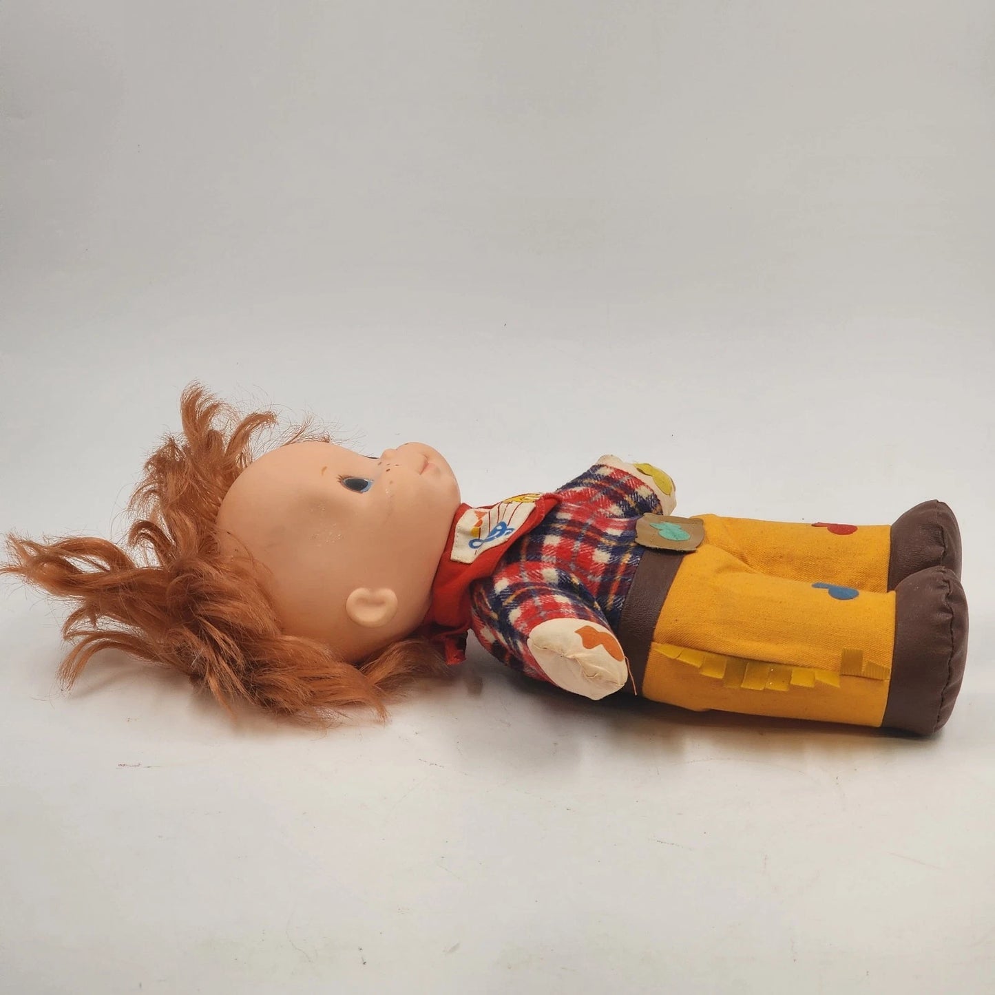 Cowboy Doll 14" by Mattel Love Notes Bucky Musical Squeeze Original Works 1974